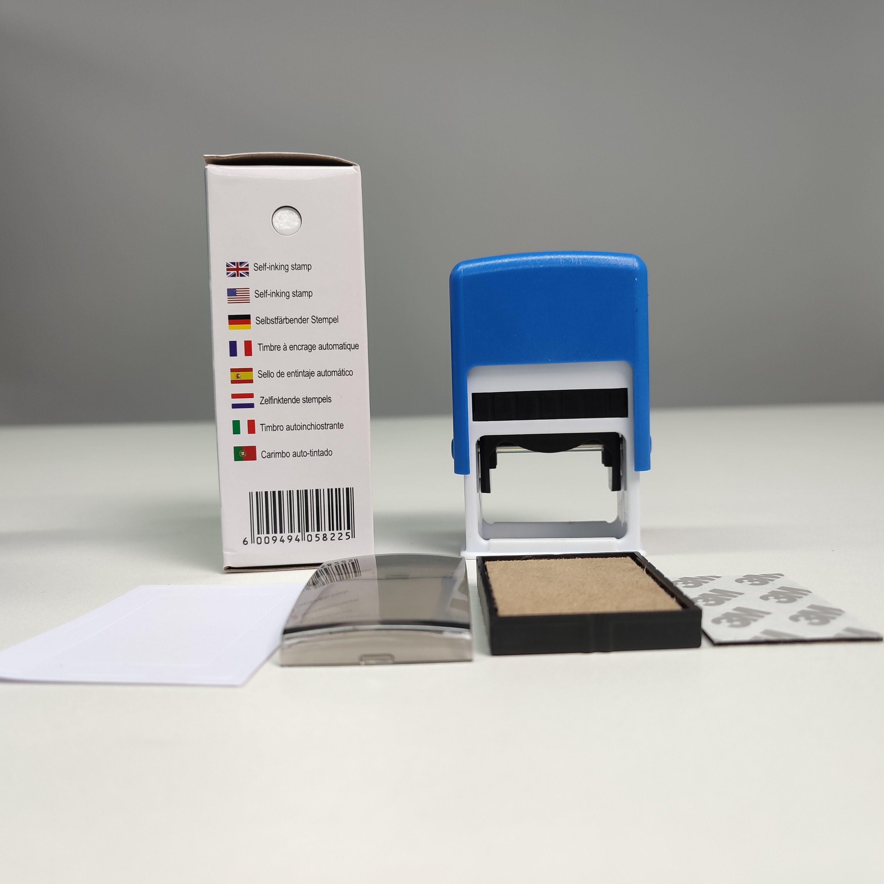 Adjustable Custom Personalized Signature Blank Stamp Case Self Inking Rubber Stamps