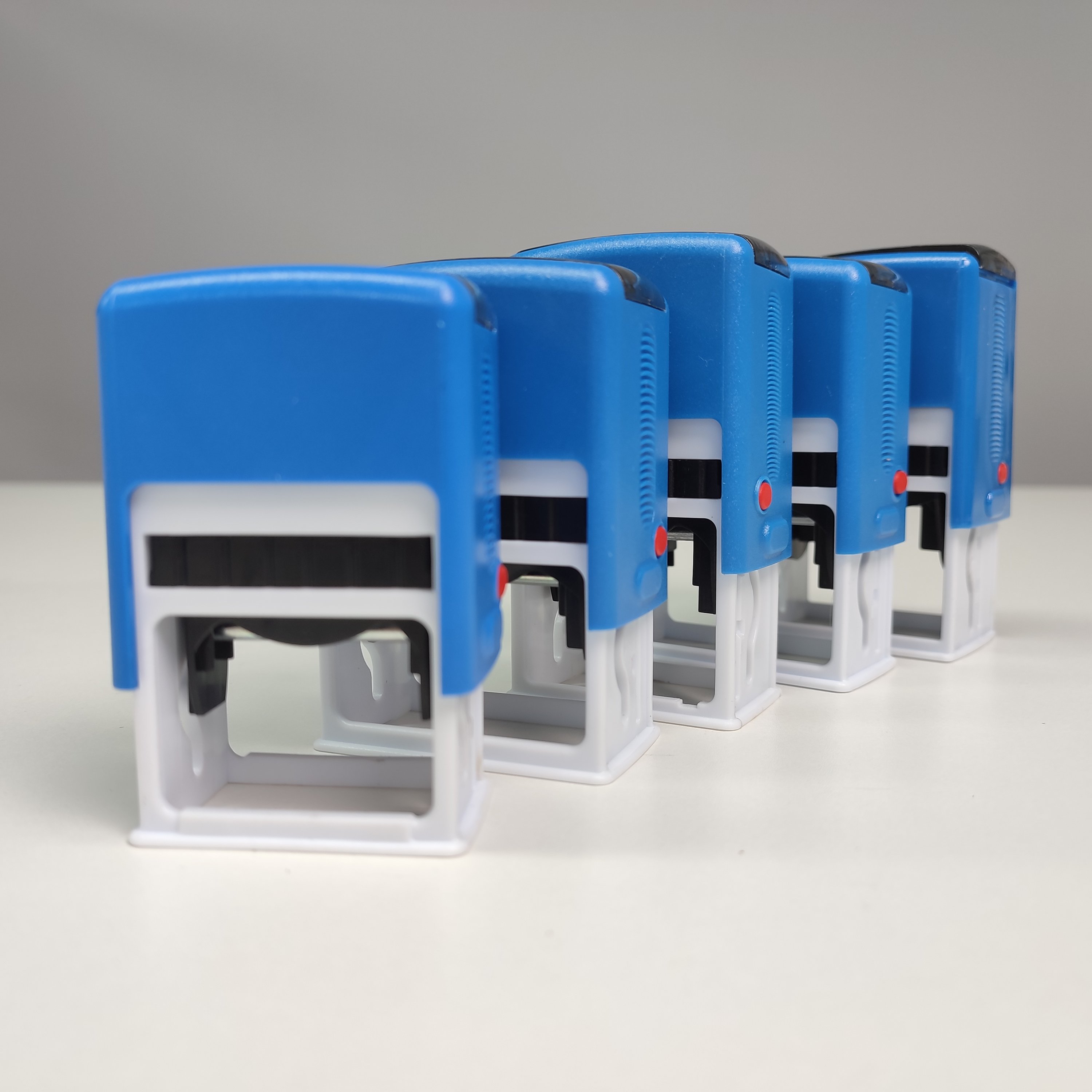 Adjustable Custom Personalized Signature Blank Stamp Case Self Inking Rubber Stamps