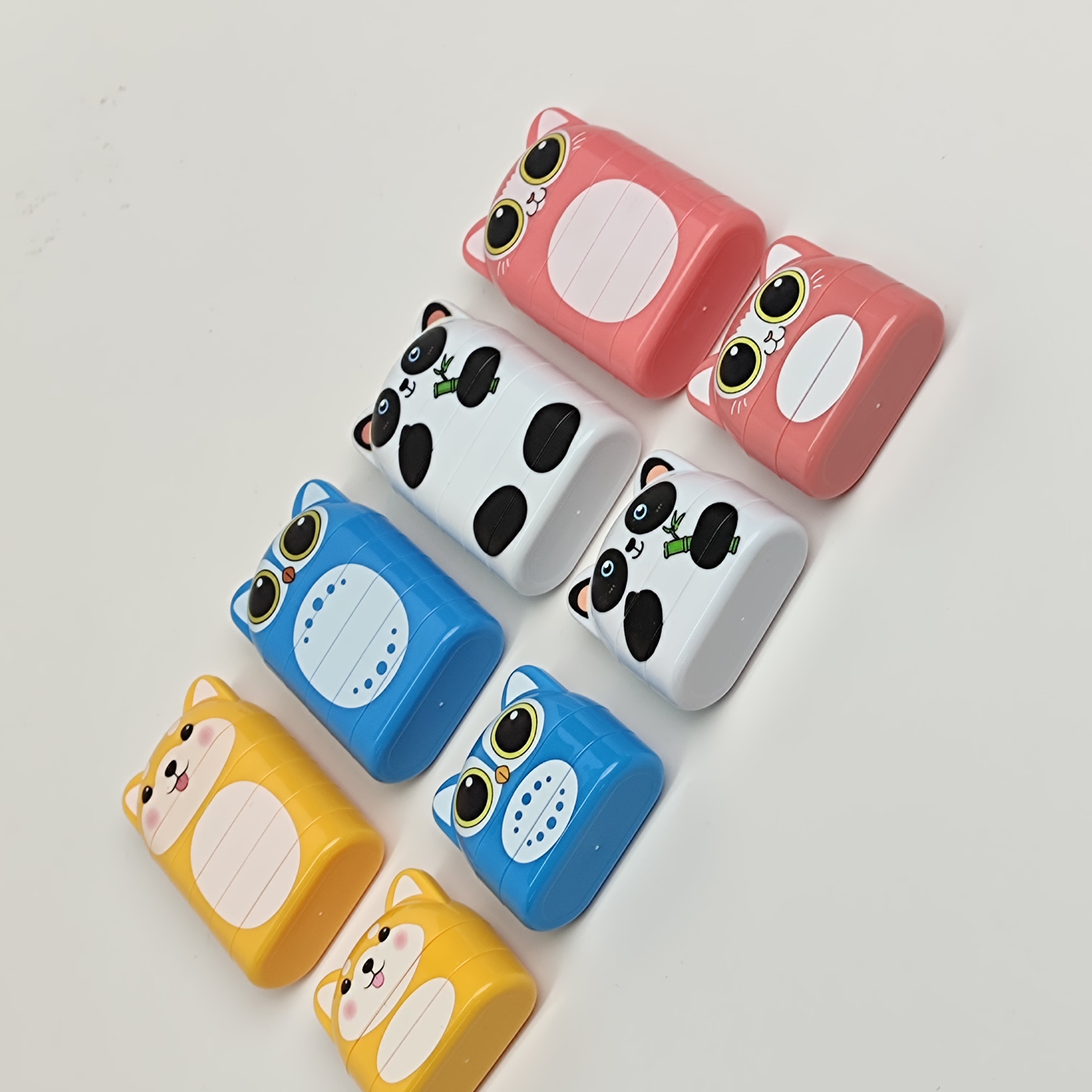 Two Layers Five layers Design Inked Personal Student Child Baby Toy Clothing Waterproof Flash Cute Name Stamps For clothes