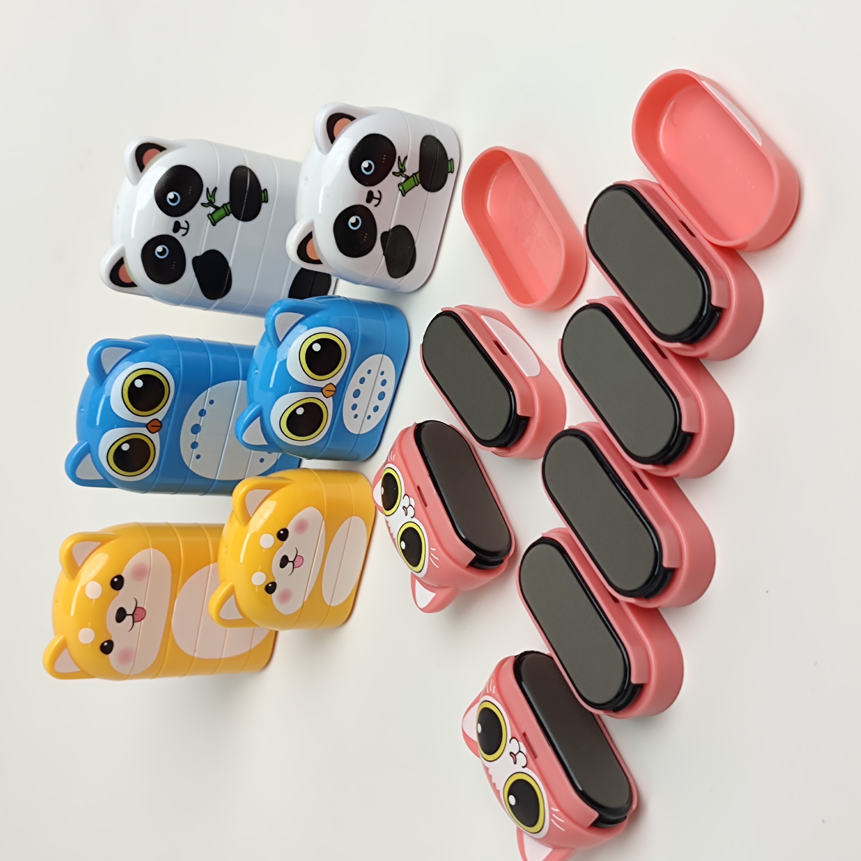 Two Layers Five layers Design Inked Personal Student Child Baby Toy Clothing Waterproof Flash Cute Name Stamps For clothes