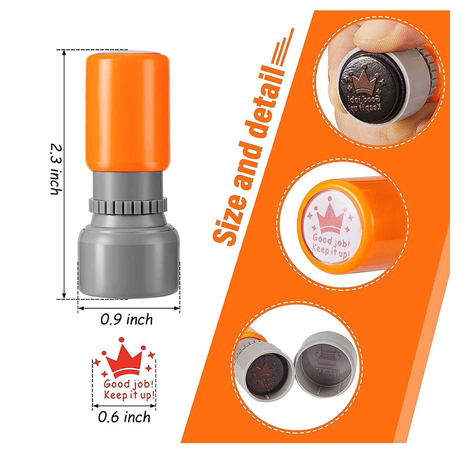 Fast delivery personalized custom design teacher supplies stamps reward rubber stamps for teachers