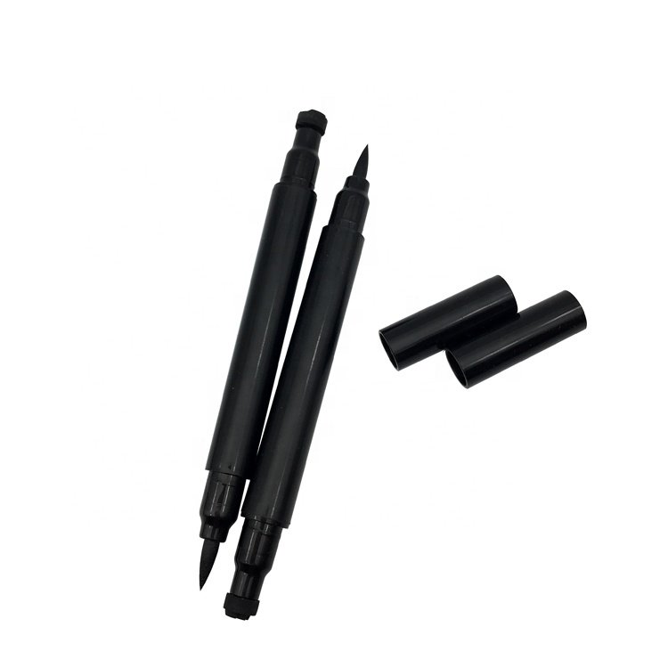 new style individual for young girls wholesale private label black stamp eyeliner with diamond stamp