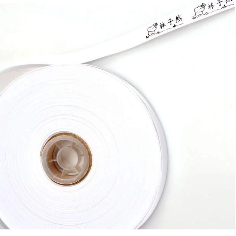 Children Fabric Flash Self Inking Name Stamps Washable Stamp Printing Tape for Clothes Stamps