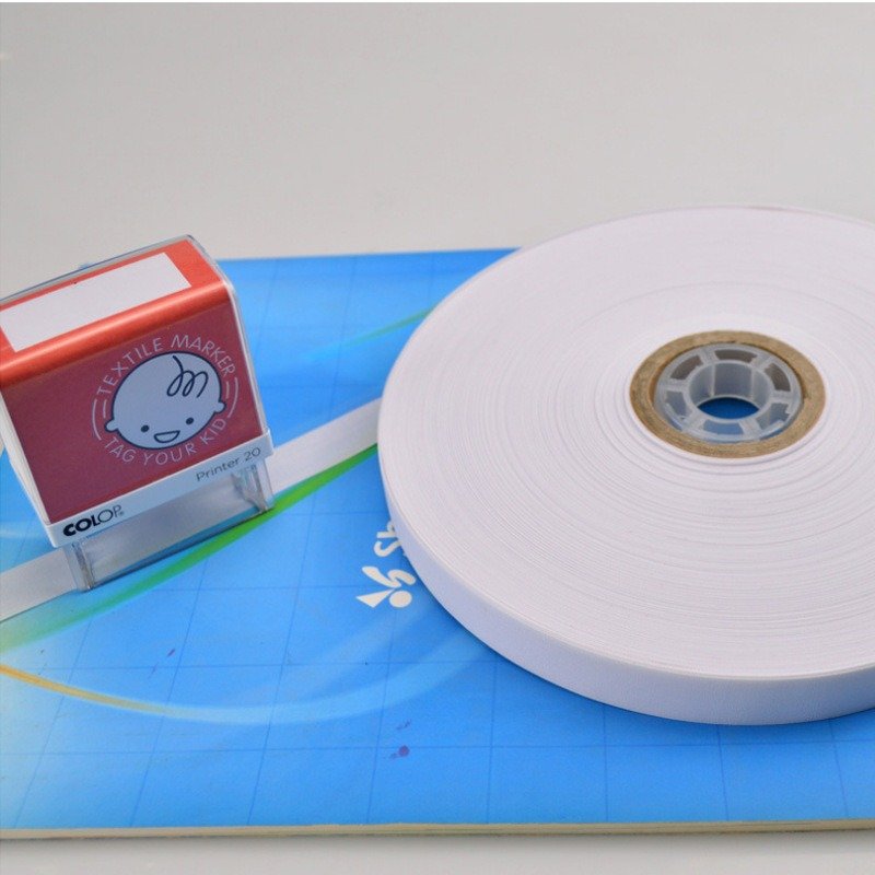 Children Fabric Flash Self Inking Name Stamps Washable Stamp Printing Tape for Clothes Stamps