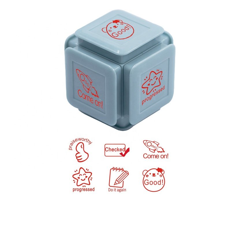 High Quality Oem/Odm Mini Stamp Toy Children Custom Teacher encouragement stamp