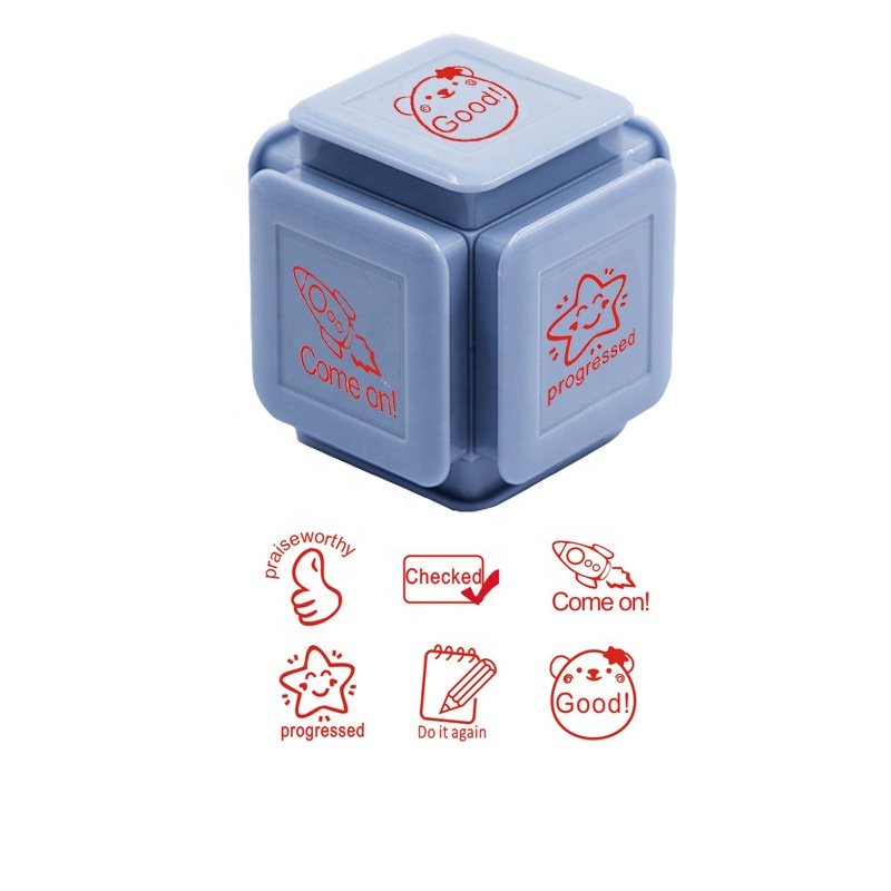 High Quality Oem/Odm Mini Stamp Toy Children Custom Teacher encouragement stamp
