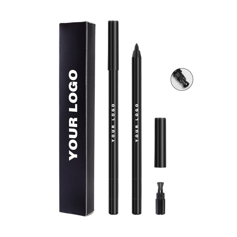 Private Label Vegan Cruelty Free Long Lasting Waterproof Super Smooth Gel Crayon Eyeliner Pencil