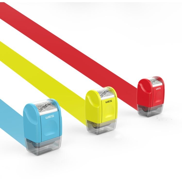 Factory direct sale Roller Stamp for Personal Information Privacy Seal DurableTheft Protection Stamp