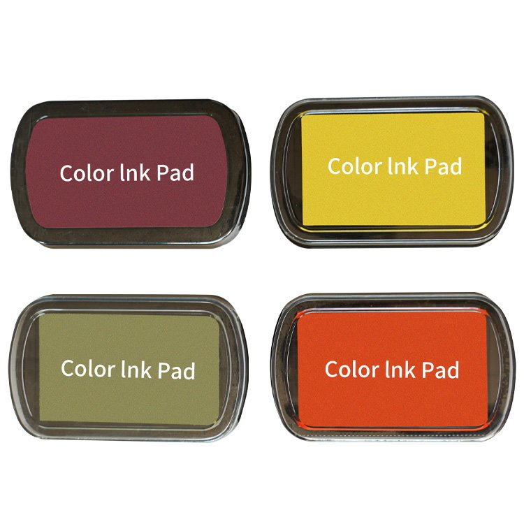 12pcs Multi-colored Ink Pads block Stamp Pads for Stamping DIY Craft Cards DIY Ink Pad Set