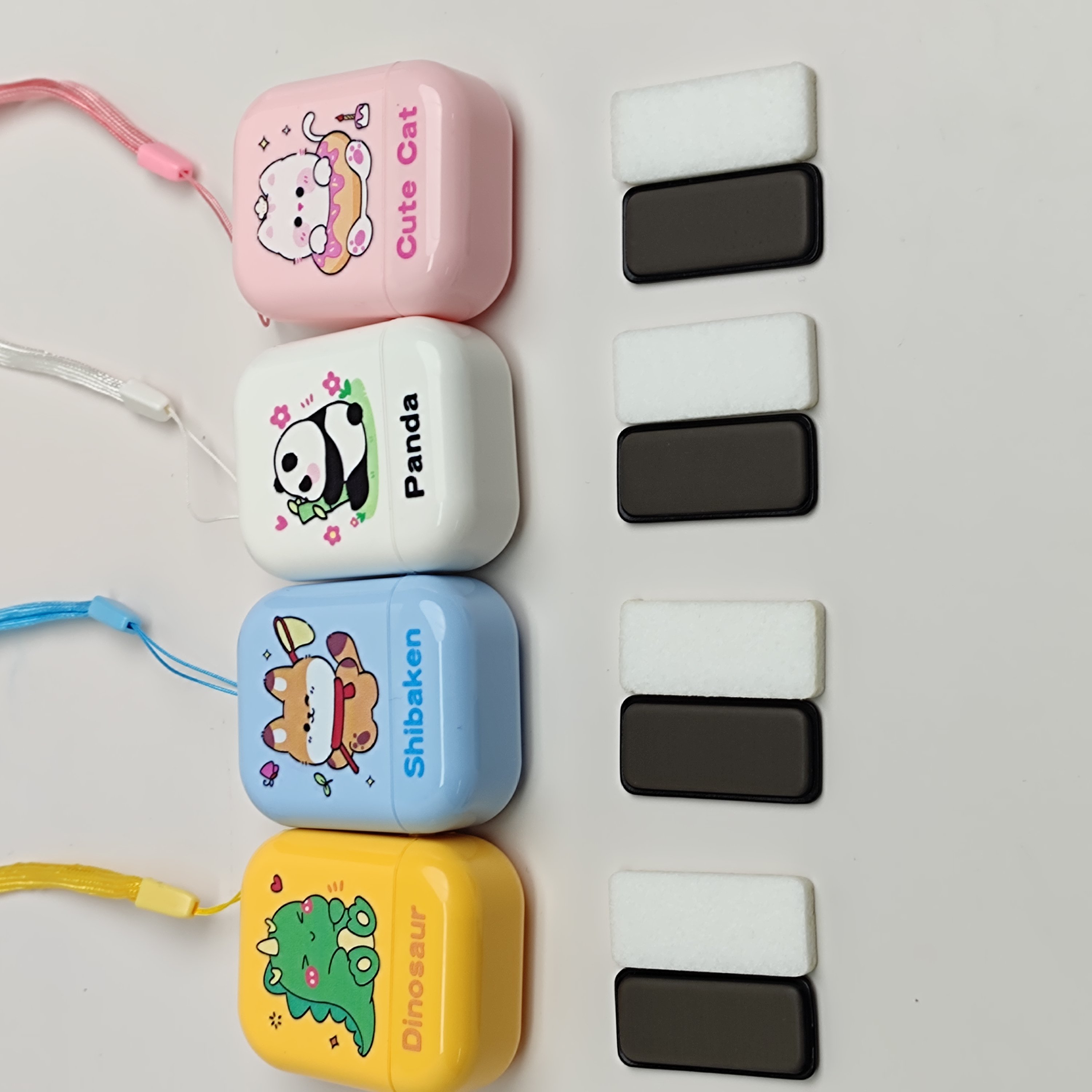 New Style Children's Seal Ink Stamp Baby Kids Name Clothes Clothing Toy Stamps Custom Logo Rubber Teacher Cute Flash Stamp