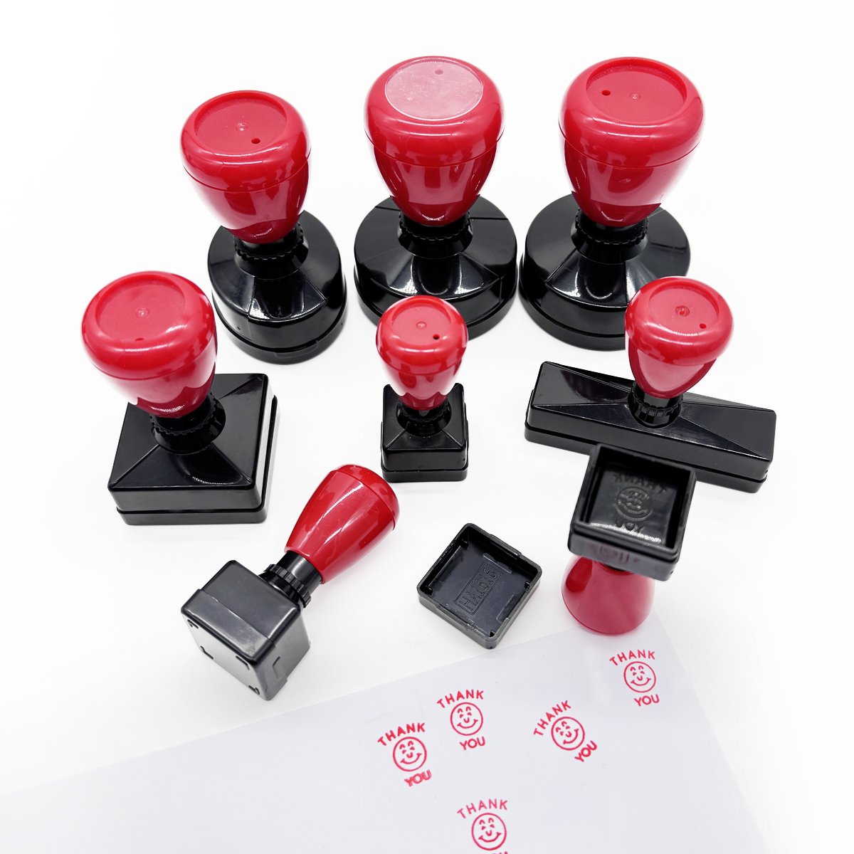 Business logo stamp custom logo rubber flash business office stamp HA 33*13 mm flash stamp