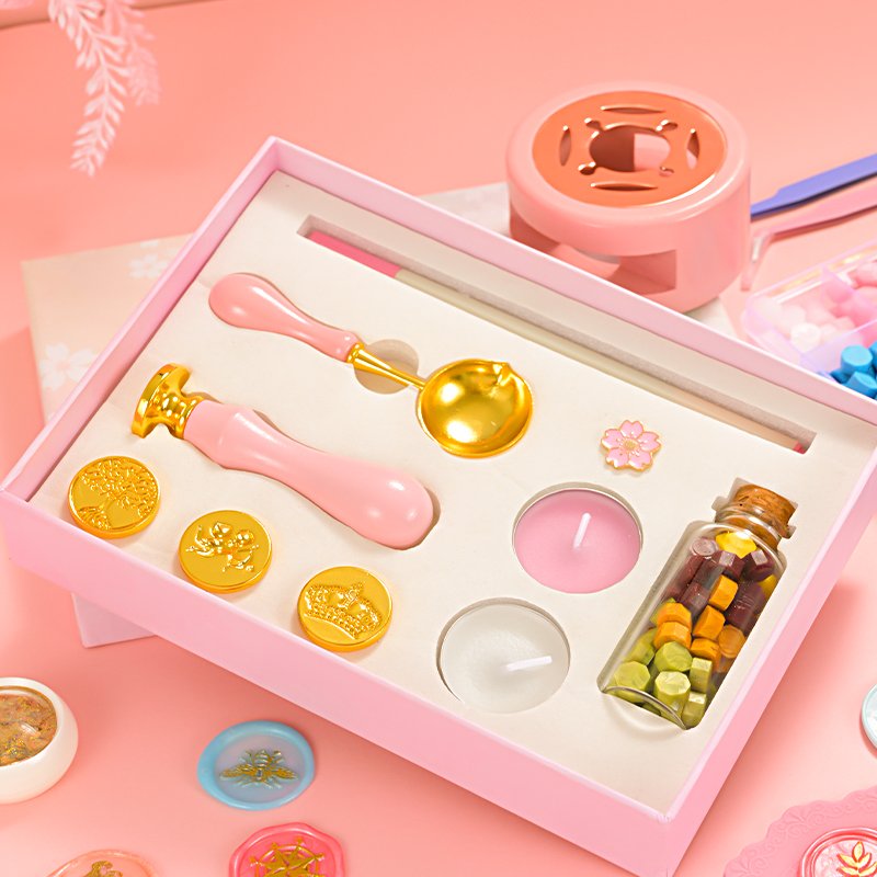 Sentimental Gifts: 25-Piece Wax Stamp Set for Special Occasions