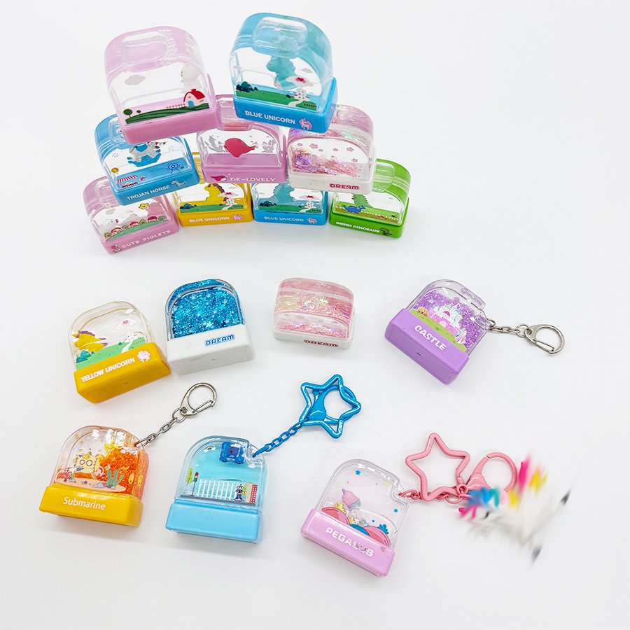 Ready to Ship floating stamps cute toy water world wholesale stamp kids decoration toy stamp for kid