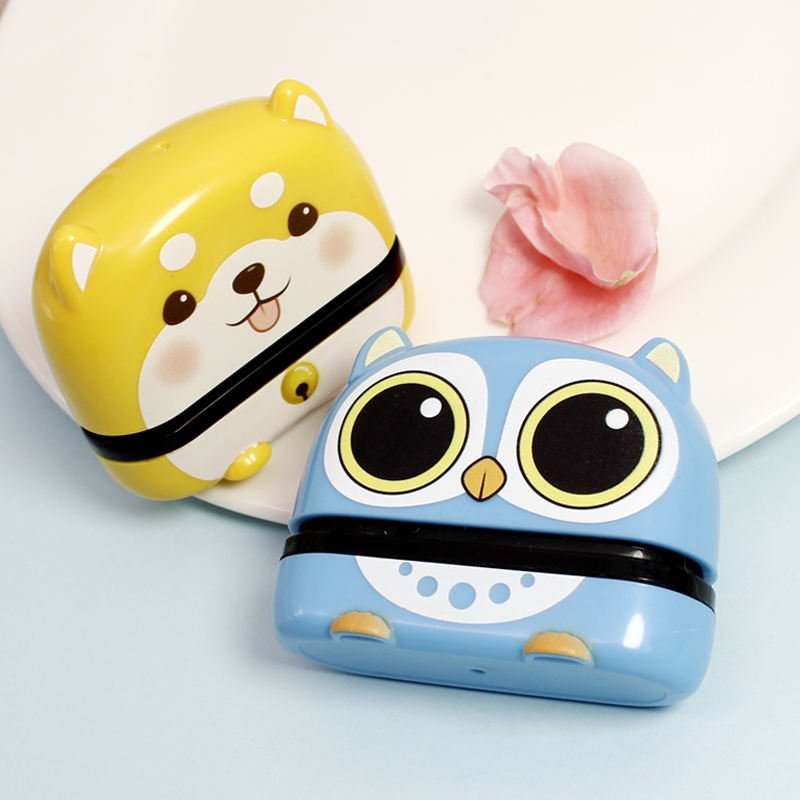 Name Stamp Clothing Kids The Name Stamp for Clothes Cartoon Pattern Style Custom Name Stamp 4 Colors and 36 Cartoon Patterns