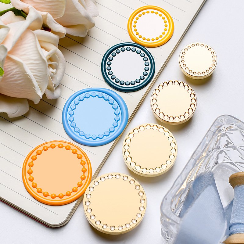 Best Price Tambourine Series Dot Tambourine Various Sizes Wax Seal Stamp Head