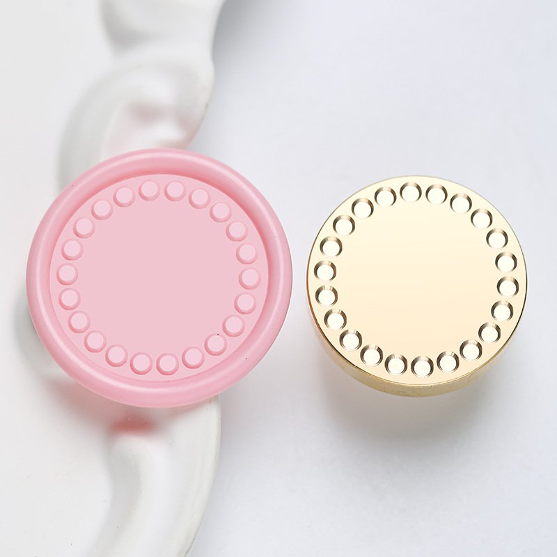 Best Price Tambourine Series Dot Tambourine Various Sizes Wax Seal Stamp Head