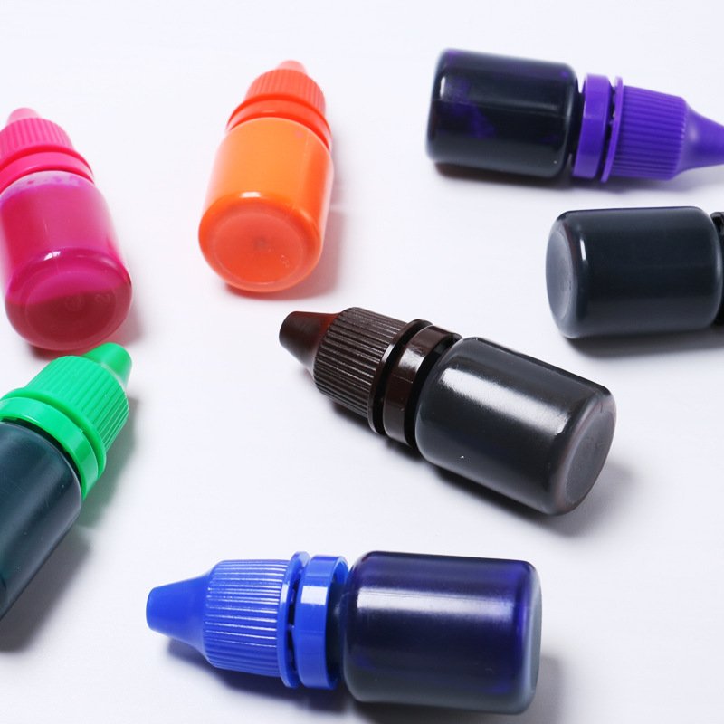 Permanent Stamp Ink Washable Clothing Stamp Ink for Kids