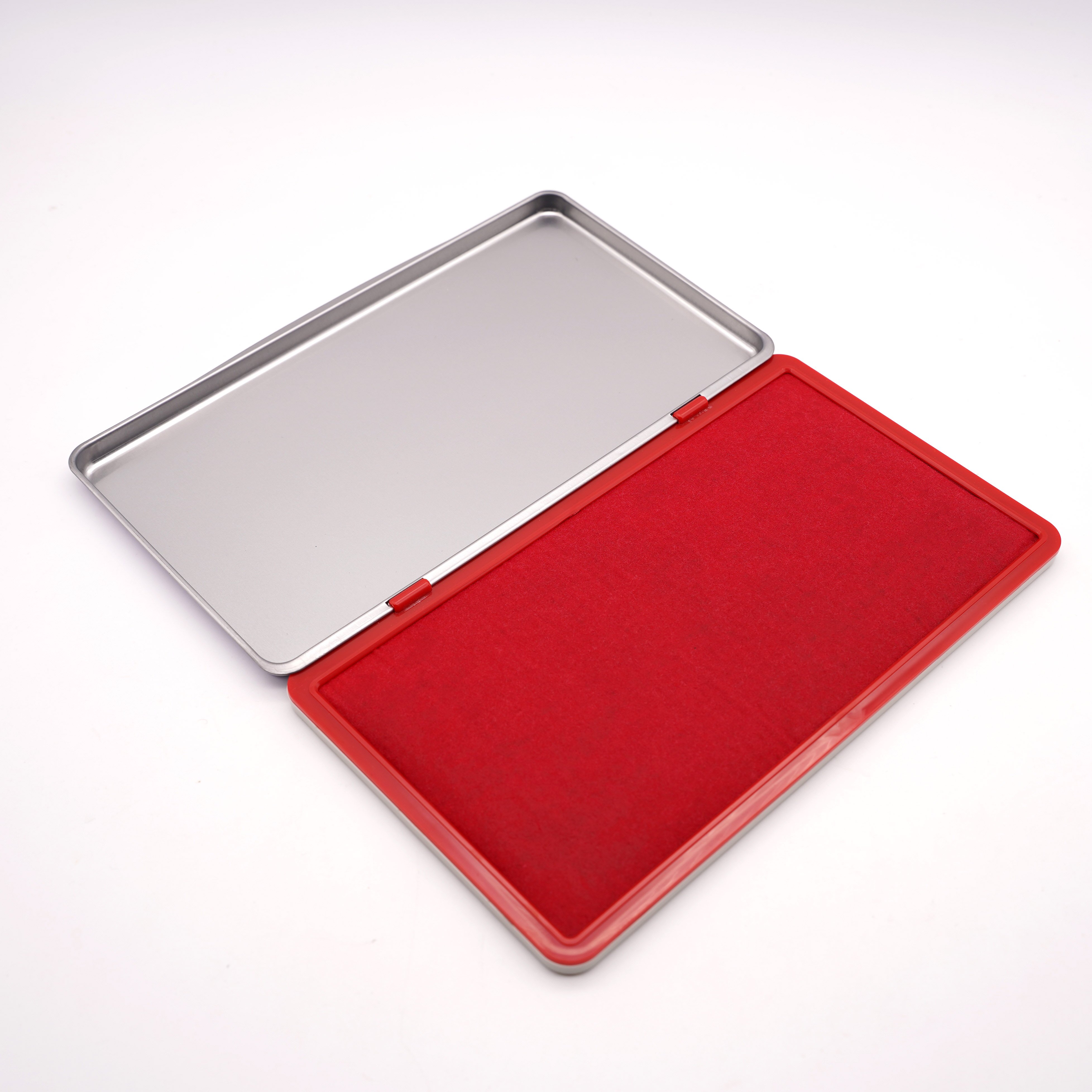 big large size rectangle metal office stamp pad