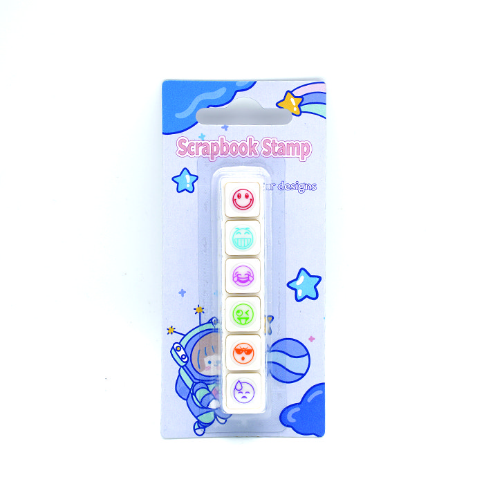 Children's Seal Ink Stamp Baby Kid Toy Stamps Custom Logo Rubber Teacher Cute Flash Stamp
