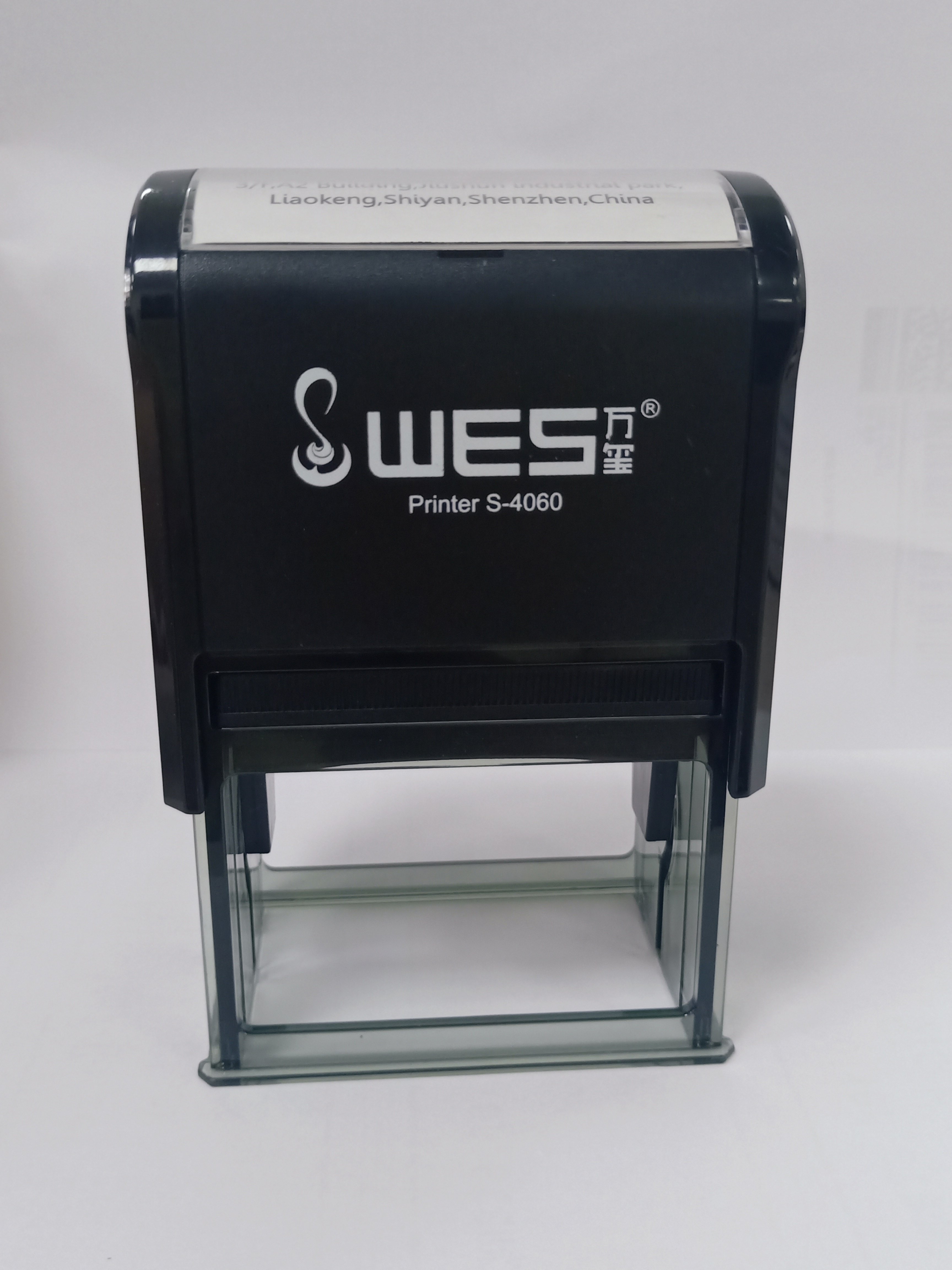 SELLOS rubber stamp automatic seal MACHINE self inking stamp rectangle 40*60mm