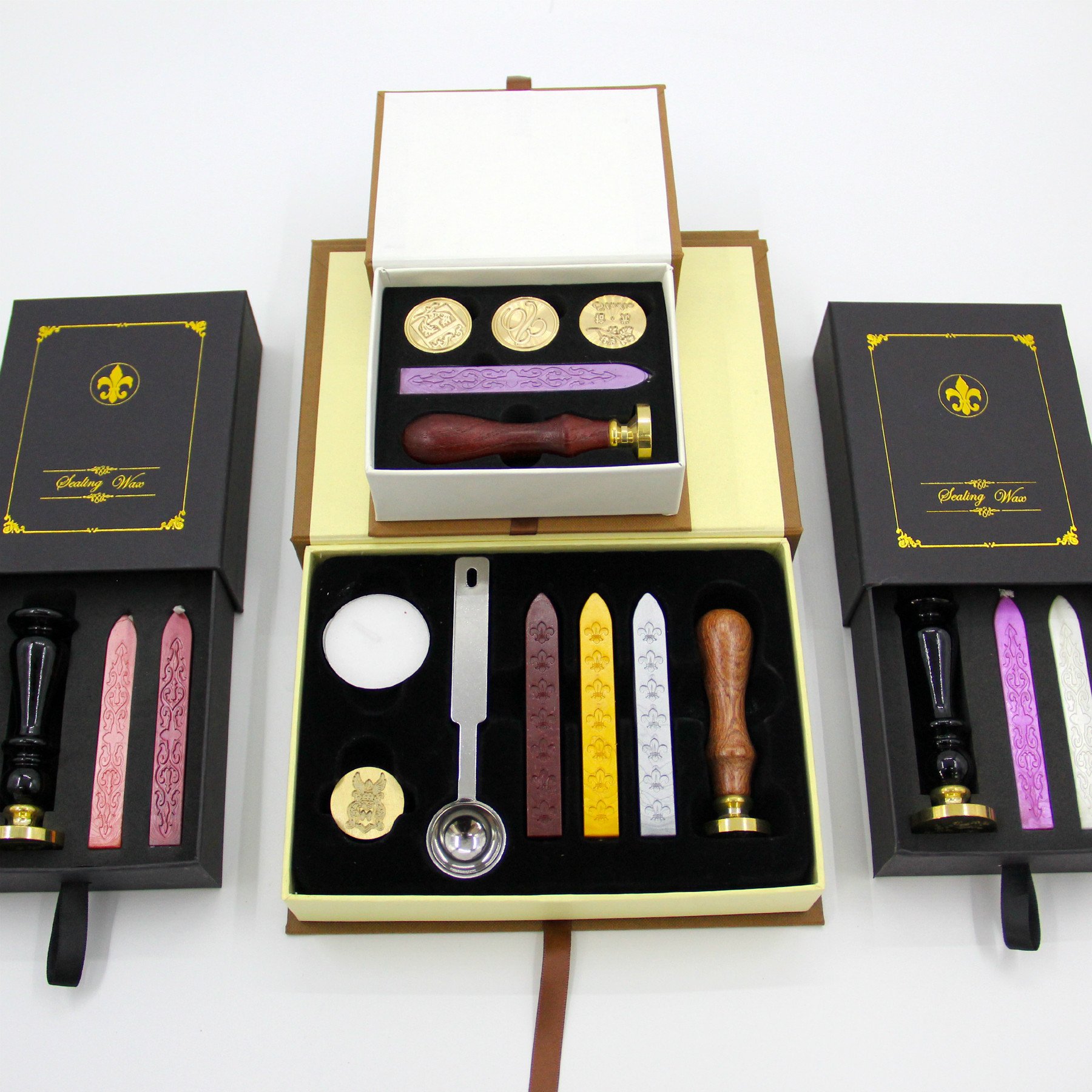 Hot sale colorful craft bottle wax sealing beads wax stamp wax stamp kit