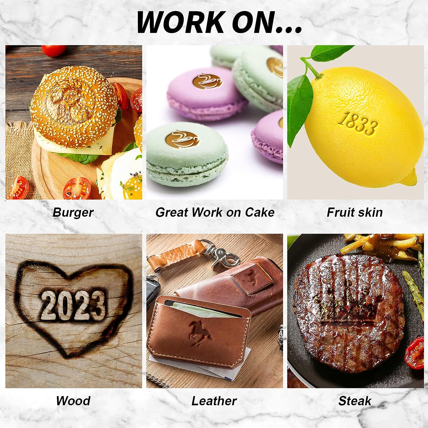 Tool Gift Iron Branding food paper Coconut Bread Hamburger cake Stamp machine Customize Logo electric temperature adjustable