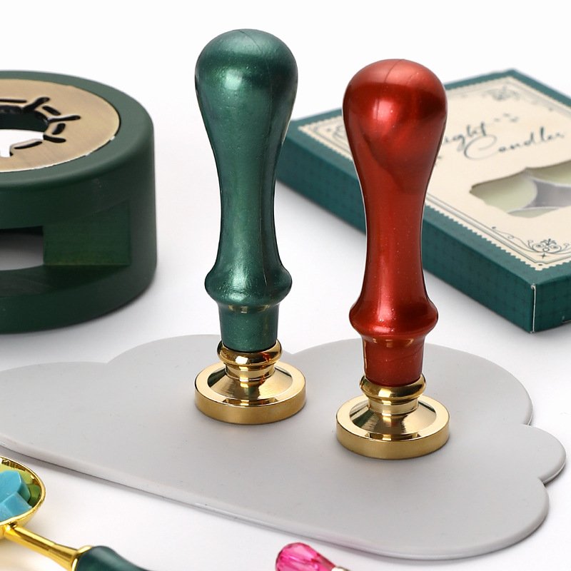 Christmas Series Wax Cover/Solid Brass Stamps Embossed Stamps Wax Beads Metal Head Stamp Manufacturer Wholesale