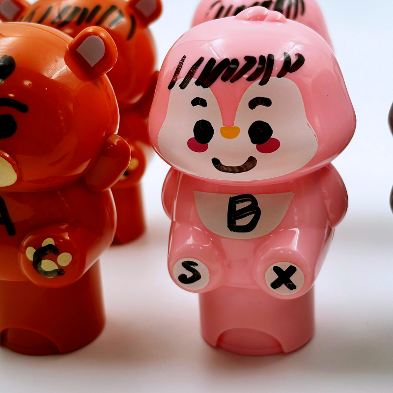 Children's Magic Seal sticker toy Non-trace waterproof non-tarnish Boy Girl stamp bonus cartoon sticker book
