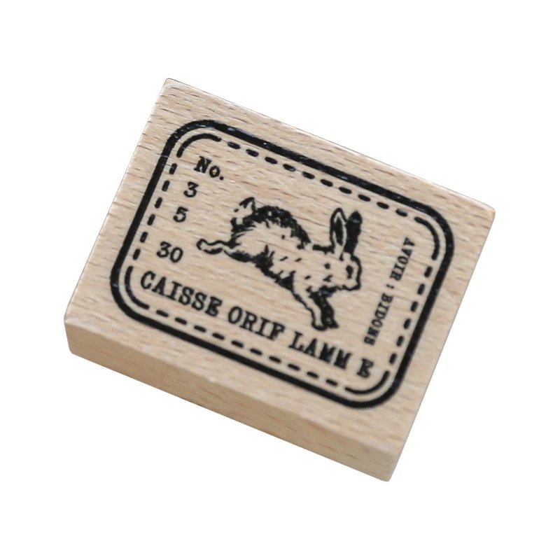 Supplier kids playdough design burn custom rubber henna wooden stamps set