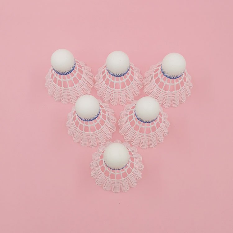 Hot Selling High Quality PEA Cork Nylon Shuttlecock Stable and Durable for Badminton Training from China