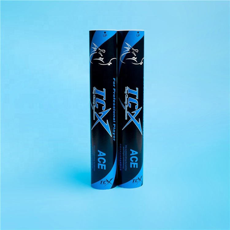 TCX-ACE BWF Standard High Level Goose Feather Badminton Shuttlecock For Professional Players