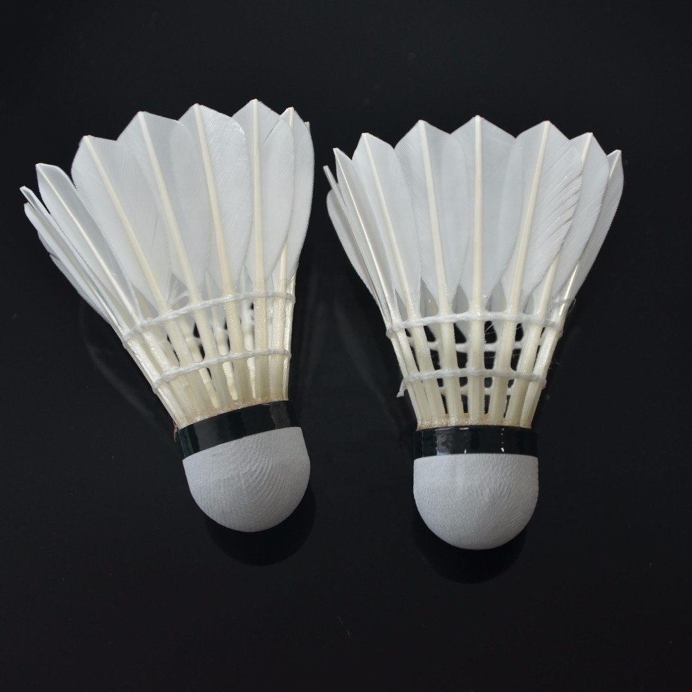 shuttlecock factory sport badminton Aeroplane EG1130 goose feather badminton shuttlecock in good quality lingmei 80 wholesale