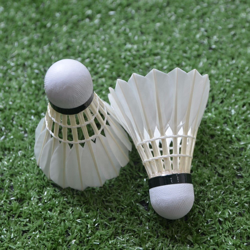 shuttlecock factory sport badminton Aeroplane EG1130 goose feather badminton shuttlecock in good quality lingmei 80 wholesale