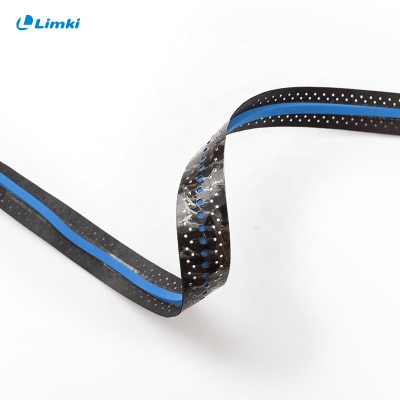 Colorful Brand Soft PU Material Anti-slip Keel Perforated Breathable tennis grip badminton overgrip