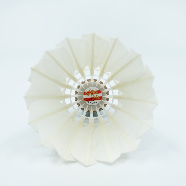 Wholesale Supplier Professional Price 12pcs/ Dozen Badminton Shuttlecock Goose Feather with Durability and High Speed