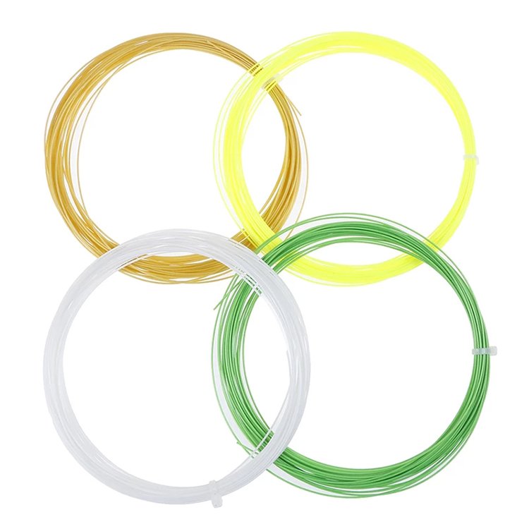 Yiwu Factory Price Badminton Strings 0.7mm Diameter 10/200M Single Package Badminton Sports Training