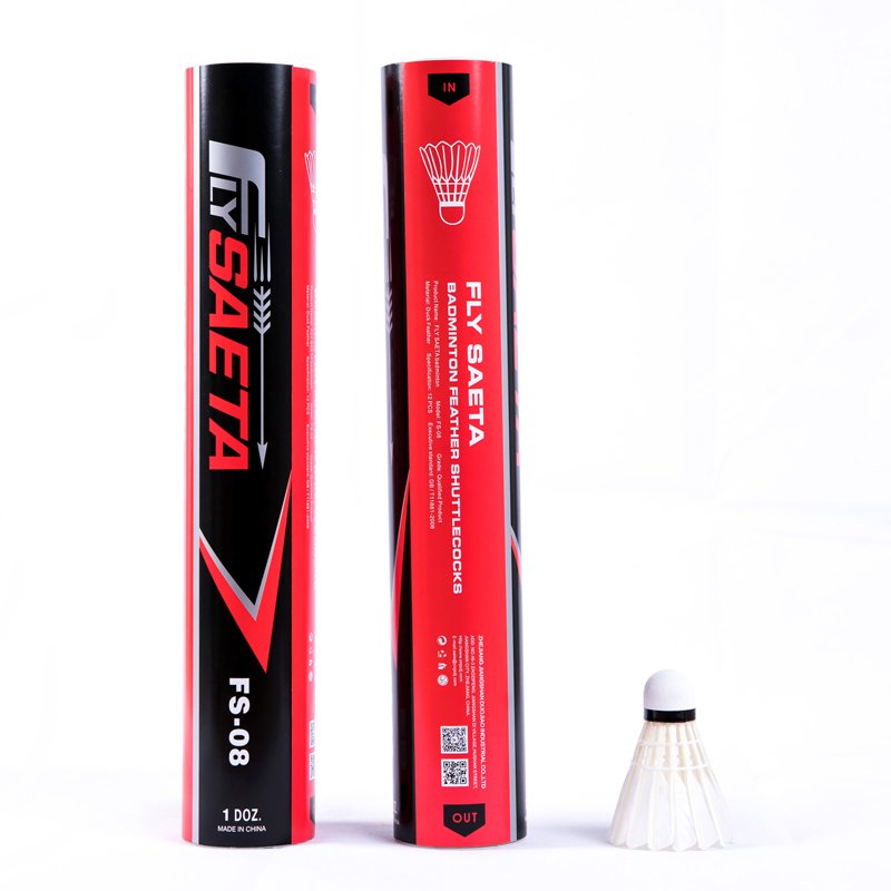 Hot sale of Good-quality grade 3 duck feather badminton for outdoor playing