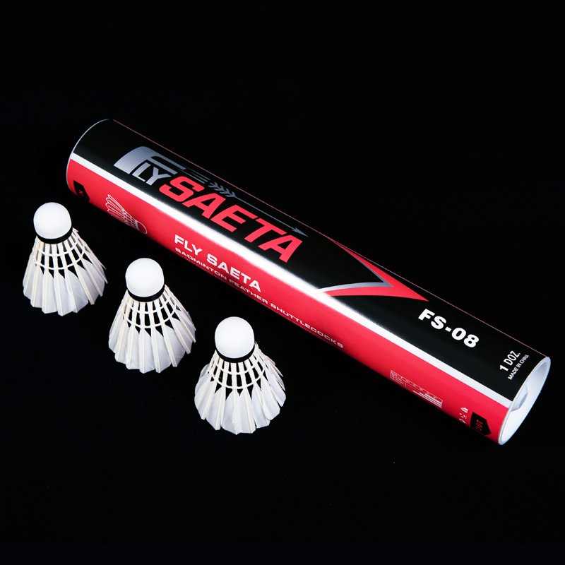 Hot sale of Good-quality grade 3 duck feather badminton for outdoor playing