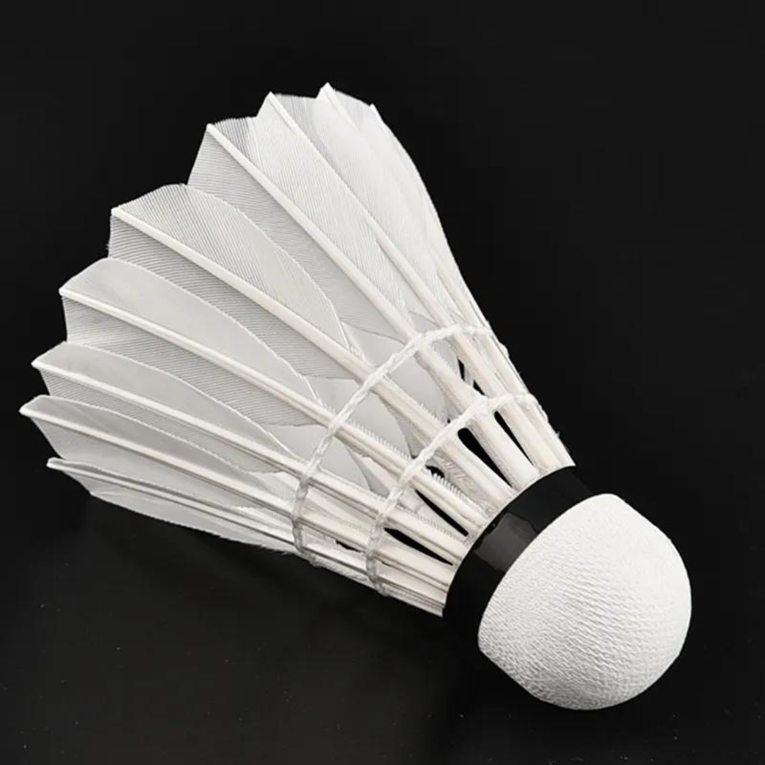 Custom Wholesale Professional Badminton Shuttlecock Durable Straight Long Goose Feather Badminton Shuttlecock
