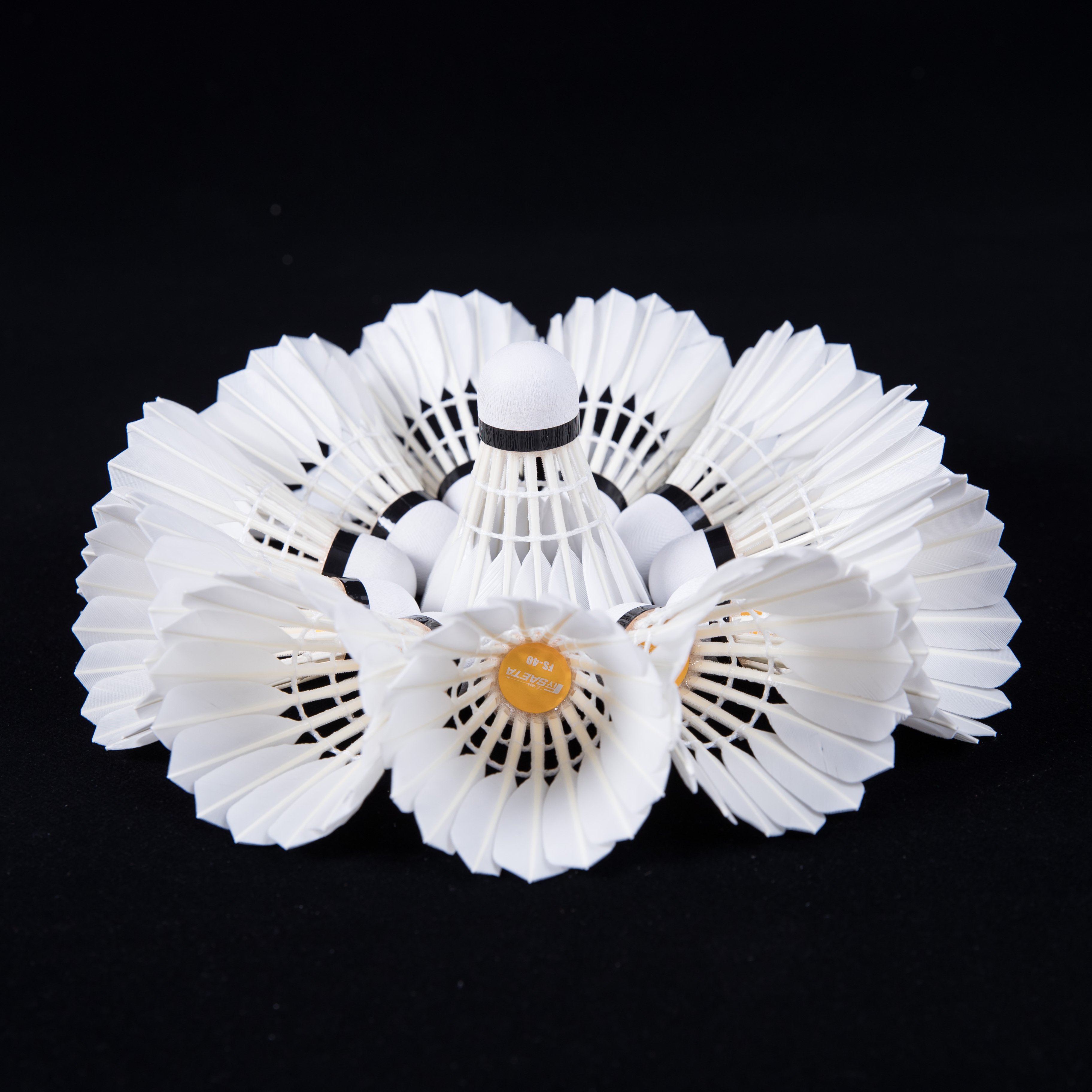 Chinese Factory Shuttlecock Class A Goose feather shuttlecock badminton for professional training and competition FlySaeta no.40