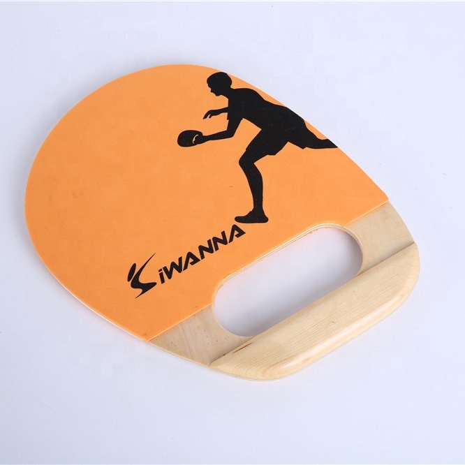 PADMINTON Racket Set (Ping Pong + Badminton) Outdoor, Camping, Indoor Sport EVA PAD Natural Wood Ergonomic Handle