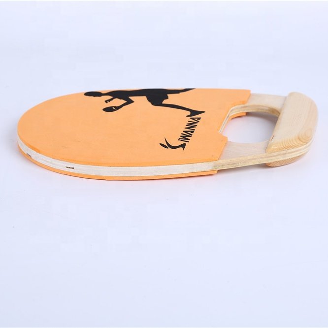 PADMINTON Racket Set (Ping Pong + Badminton) Outdoor, Camping, Indoor Sport EVA PAD Natural Wood Ergonomic Handle
