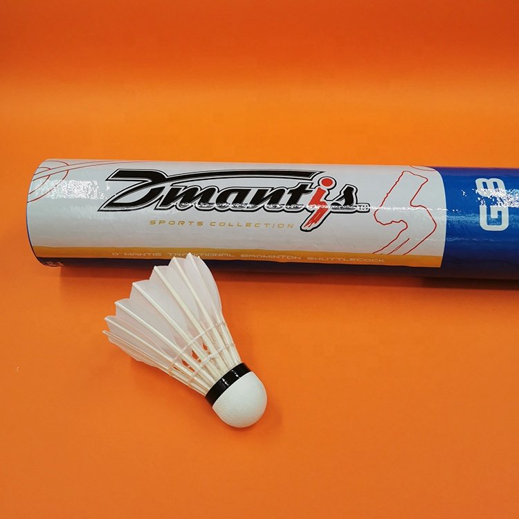 Factory Tournament Grade Light Goose Feather Shuttlecocks Badminton Products Best Seller Long Feather Shuttles