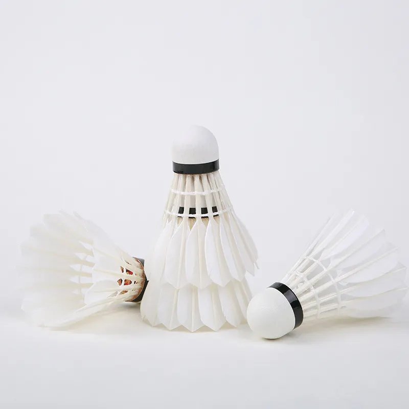 Hot Selling Quality Nylon Badminton Shuttlecock Grade Goose Feather Badminton Shuttlecock