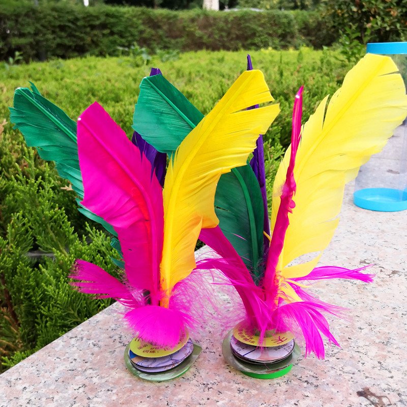 LXY-N280 Feather Shuttlecocks Badminton Big Size Original China Jianzi