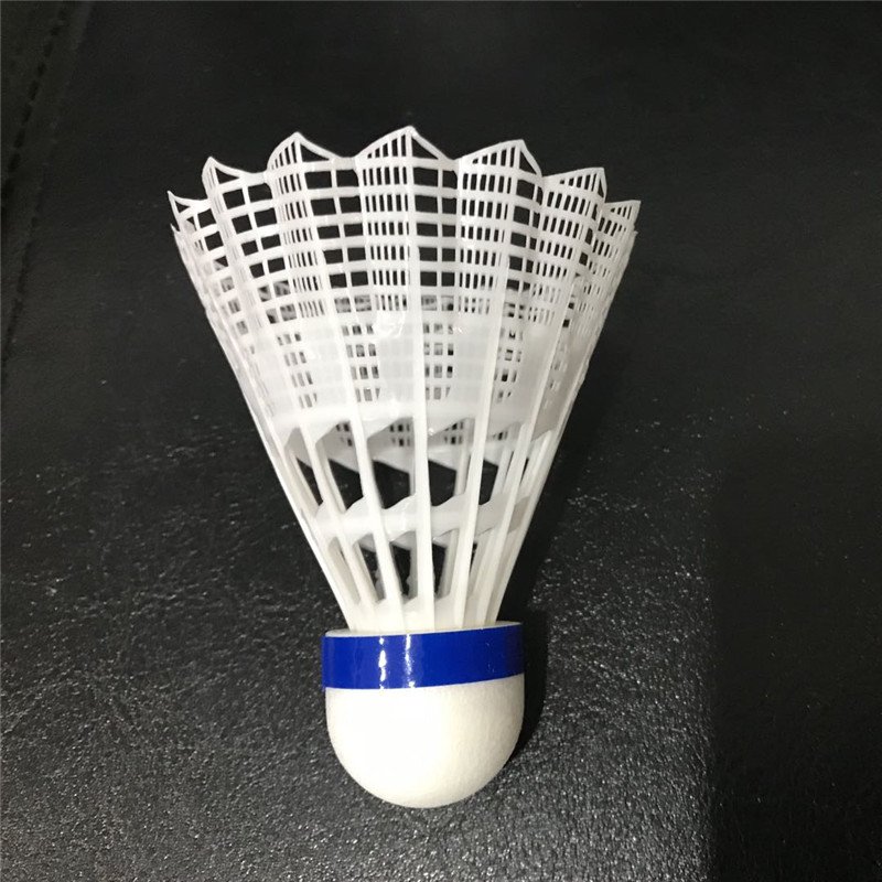 Lingmei Good Quality Yellow and White Nylon Shuttlecock For Training