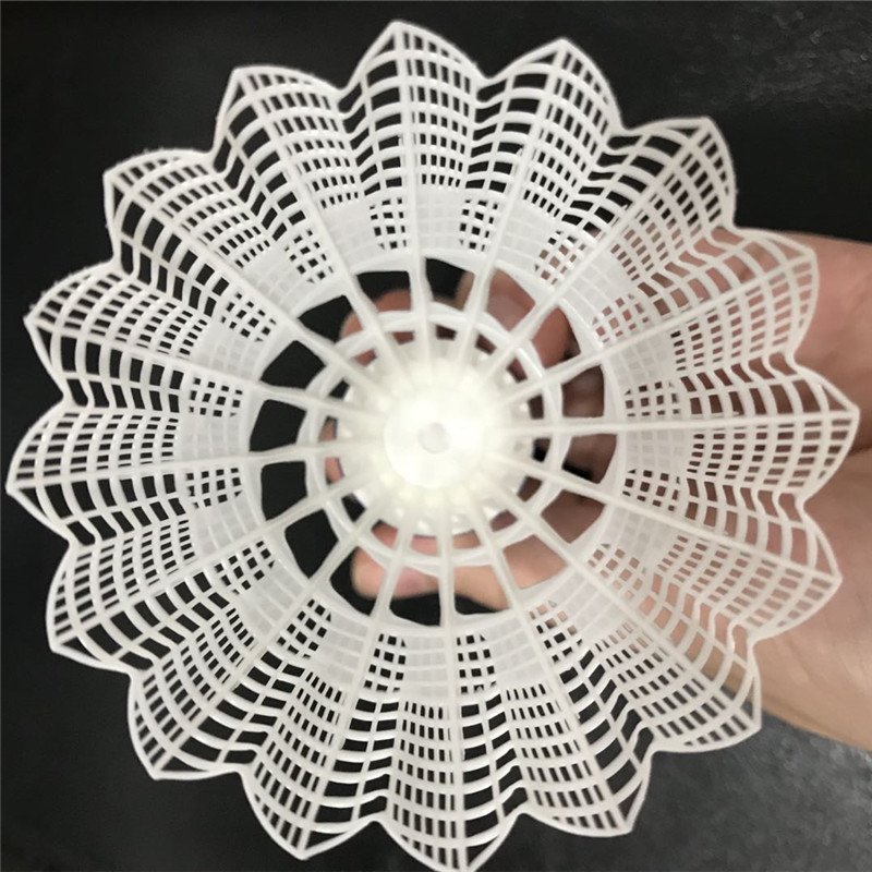 Lingmei Good Quality Yellow and White Nylon Shuttlecock For Training