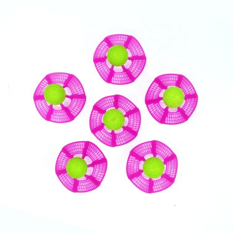Indoor And Outdoor Windproof Shuttlecock Factory Wholesale Nylon Material Air Shuttlecocks Badminton