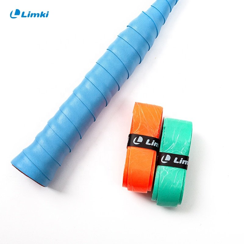 OEM tennis anti-slip grip 6 colors mixed 1.3mm thickness PU grips for badminton racket handle badminton overgrip