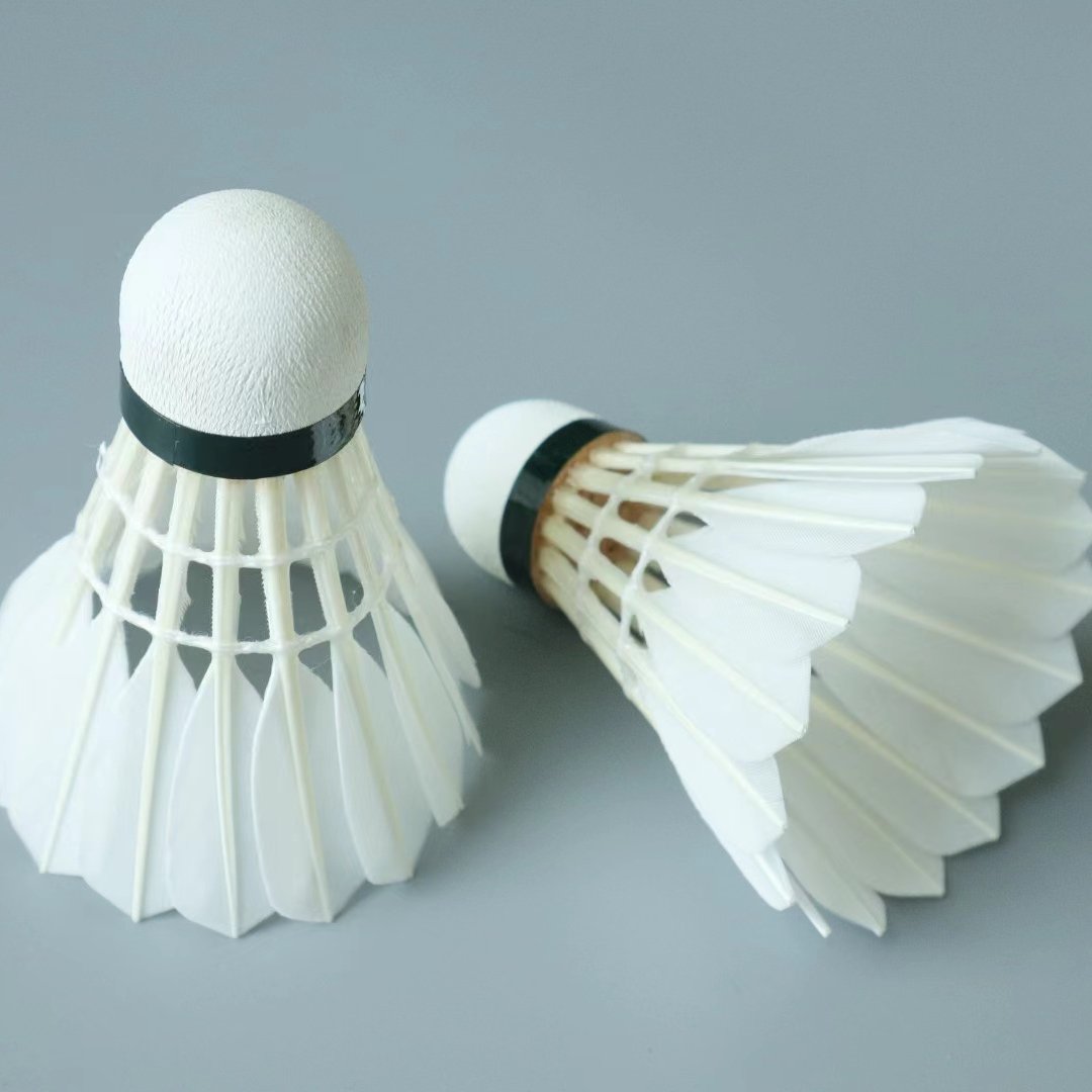 Stable And Durable Goose Feather G2 Badminton Shuttlecock Indoor Use
